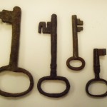 Ключи от "амбарных" замков, 19 век