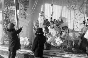 Новогодняя витрина, 1945-1951 гг.