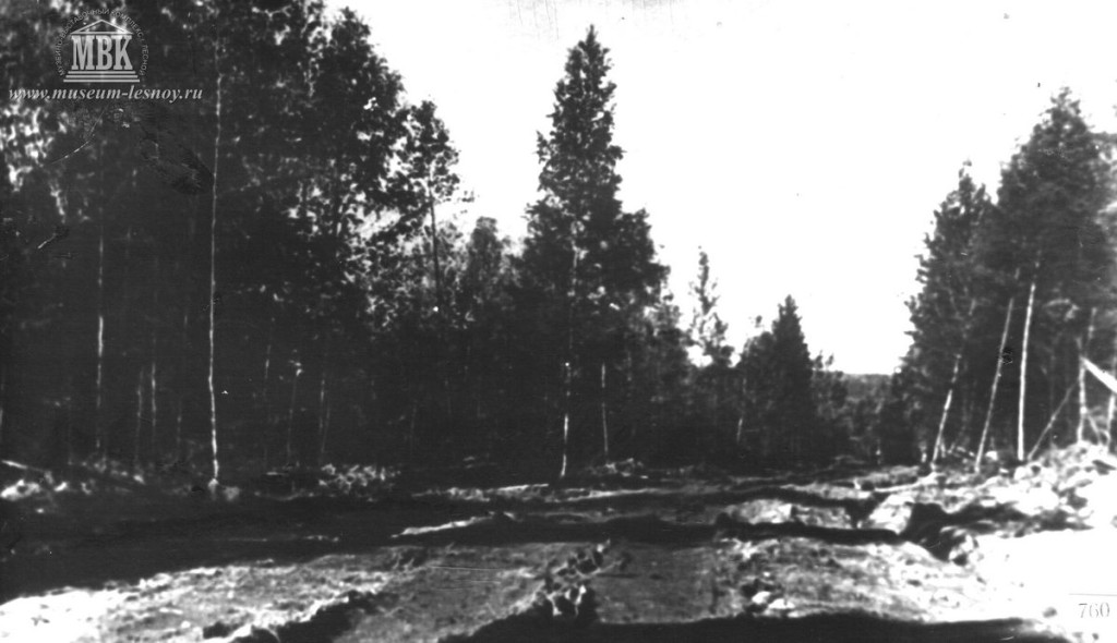 Дорога на 35 квартал, 1948 г. фото из архива музея