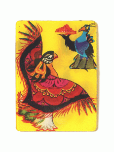 Календарь карманный на 1984 г., Мультфильм «Прежде мы были птицами», г. Минводы, 1983, тираж 100 000.