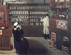 Мариус Боржо. Аптека. 1912