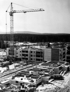 Строительство нового района, 1980-е гг.