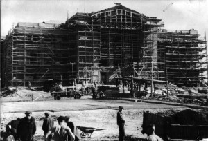 Строительство Дома Культуры, 1956 год