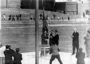 Вручение символического Ключа от стадиона, 16 августа 1964 г.