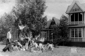 Пионерский лагерь "Теремок", 1953 год